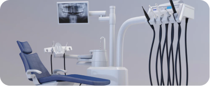 Laser dentistry setup